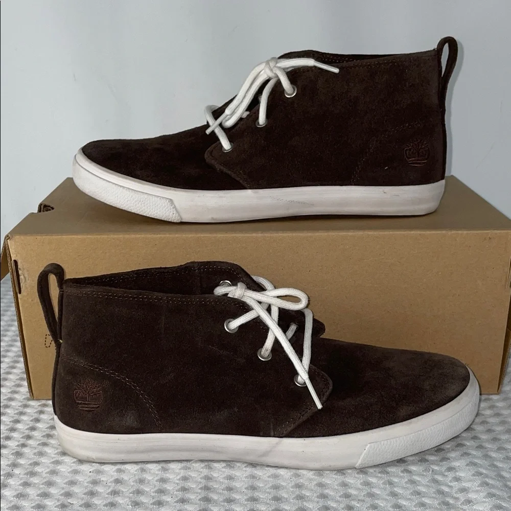 TIMBERLAND HOOKSET CAMP SUEDE CHUKKA BOOTS FTL-12-158